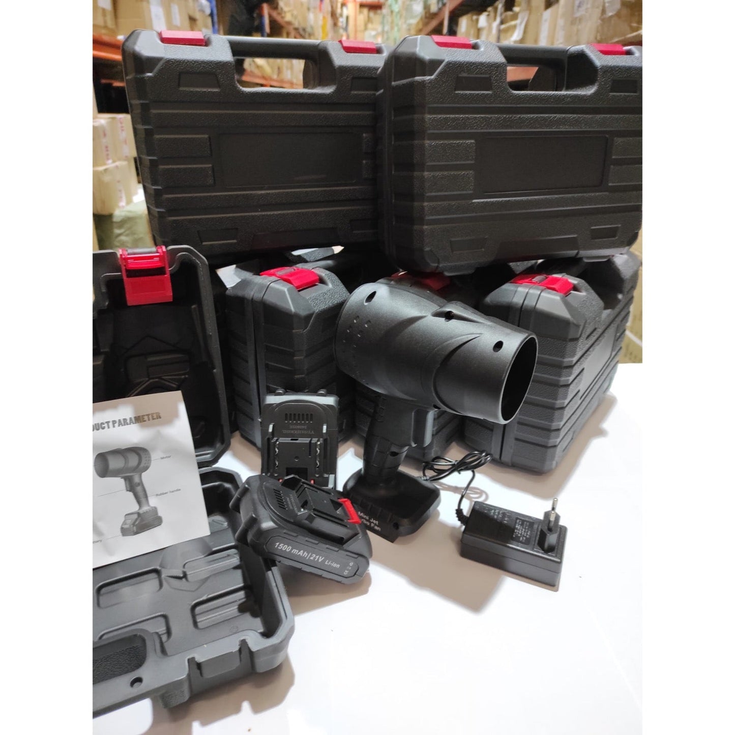 Kit real del soplador de aire con accesorios