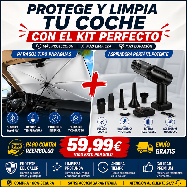 Kit Proteção Total para o seu Carro™