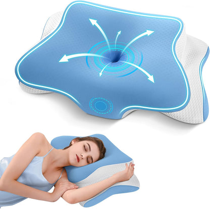 Lumen Vita™ Almofada Ergonómica com Fronha Lavável