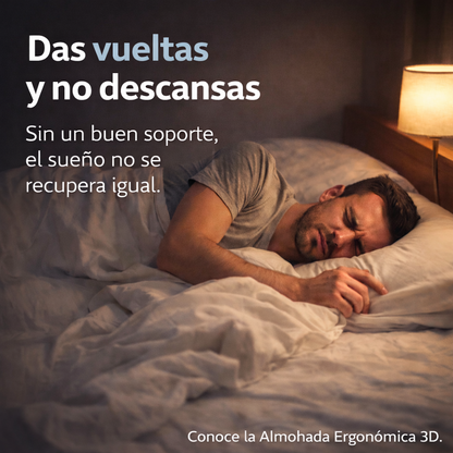 🛏️ Almohada de punto ergonómica 3D Duerme mejor y despierta sin dolor 🔥 - Image 6